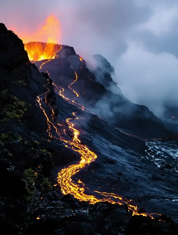火山奇观记录